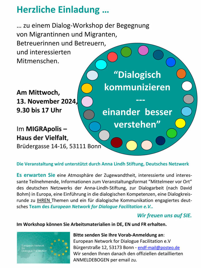 Einladung Dialog MIGRApolis